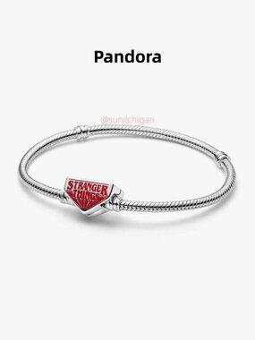 Pandora Stranger Things Clasp Snake Chain Bracelet